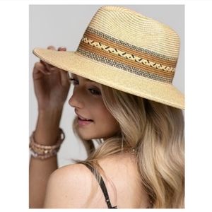 Panama Hat with Southwestern Band by Something Special